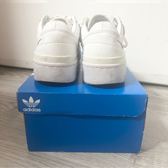 Adidas Forum Bold Platform Sneakers White Chunky Streetwear Shoes Women - Picture 3 of 7